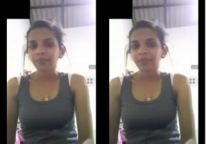 Cute Lankan Girl Showing Boobs on Video Call