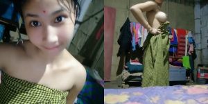 Cute Look Assam Girl Record Nude Selfie