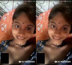 Cute Desi Girl Showing Her Boobs