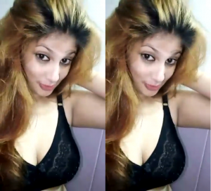 Hot Sexy girl making video for lover In bathroom