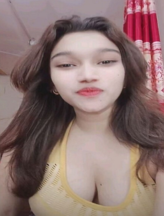 Sexy Horny Babe Pressing Boobs And Fingering Part 2