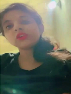 Sexy girl riding with clear talking