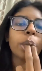 Nasty Bengali Girl Licking Finger After Fingering Asshole