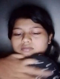 Desi girl having a pillow fuck