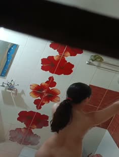 Sexy Indian Sister Bathing Captured By Her Brother